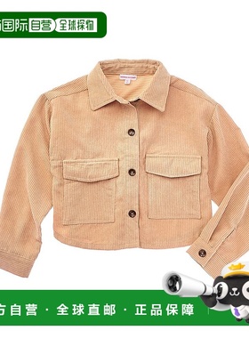 自营 Design History Shacket - brown 美国奥莱直发