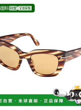 自营Tom Ford Sunglasses Cat Eye Full Rim, Shiny Bordeaux Fra
