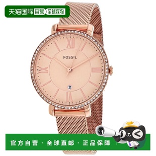 自营Fossil Women's Rose gold dial Watch - rose gold 美国奥莱