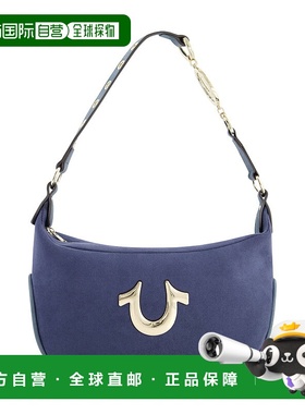 True Religion 马蹄链孔眼 HOBO - 蓝色 斜挎包【美国奥莱】直发