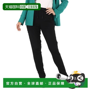 自营 Burberry女士黑色拉链细节焦特布尔紧身裤-黑色 美国奥莱直