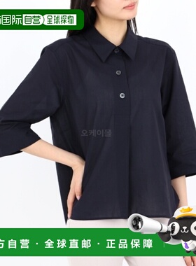 自营 Margaret Howell 三粒扣衬衫 - 黑色 (WOSH0274S24FXT 黑色)