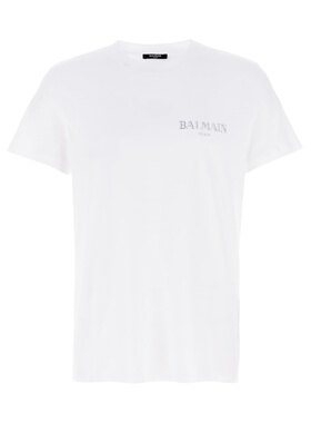 自营Balmain Men's Vintage T-Shirt - white 美国奥莱直发