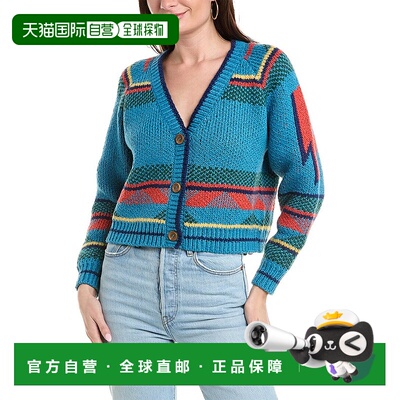 自营 MOTHER Denim x Bowie 插肩短款开衫 - 蓝色 美国奥莱直发
