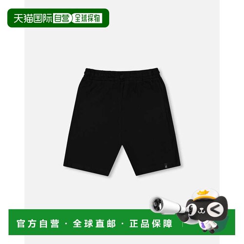 自营deux par deuxOrganic Cotton Jersey Shorts Black - black