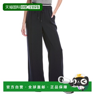 Detail Wide Leg 自营Reiss navy Waistband Pant 美国奥 Fleur