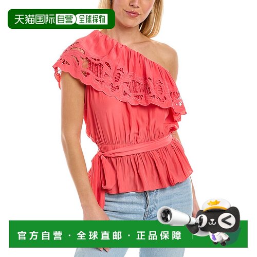 自营Ramy Brook Levon Topred 美国奥莱直发性感女装上衣通勤
