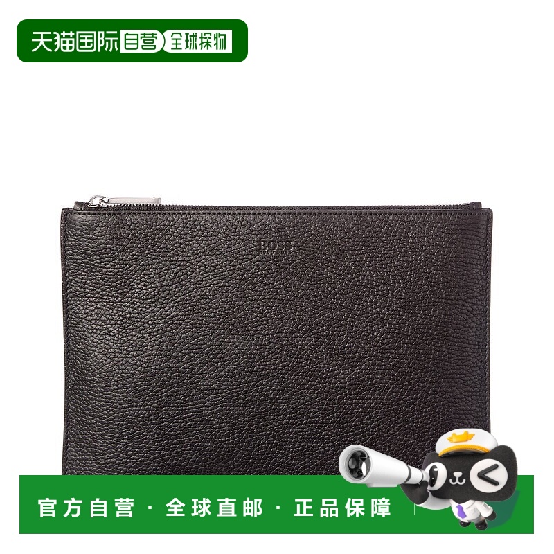 自营Hugo Boss Crosstown Leather Folio - black 美国奥莱直发