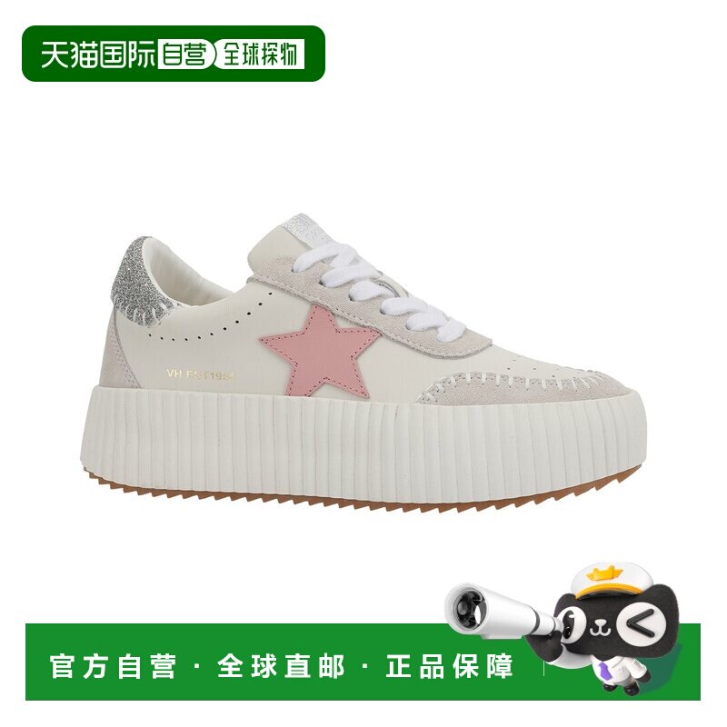 自营vintage havana复古Havana Blaze 6皮革 & 绒面革运动鞋-白色