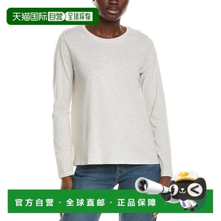 Neck Round Shirt 美国奥莱直发 自营EILEEN green FISHER