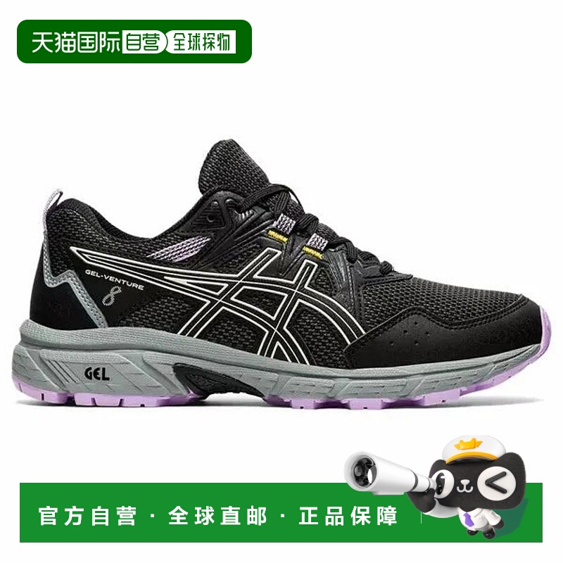 自营Asics Gel-Venture1012A706-002 WomenWide Black Ivory Runn