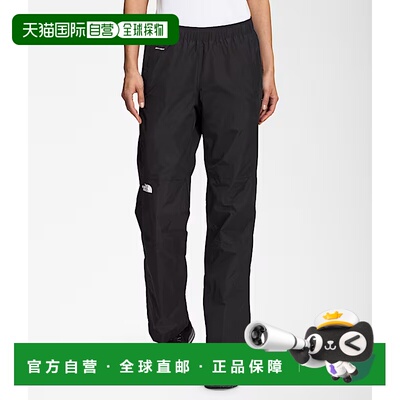 自营The North Face Antora Rain Pants Women's Black Straight