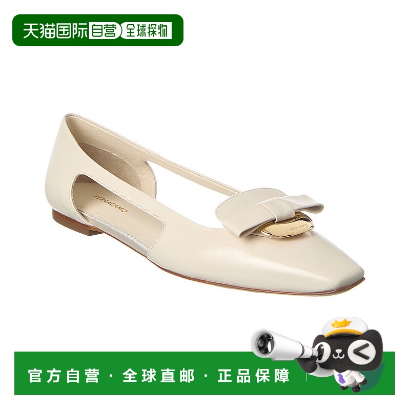 自营 salvatore ferragamo菲拉格慕Terea皮革平白 美国奥莱直发