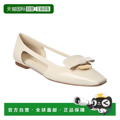 自营 salvatore ferragamo菲拉格慕Terea皮革平白 美国奥莱直发