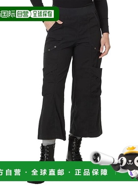 自营XCVI Faulkner Pants Women's  Black Wide Leg Elastic Wais