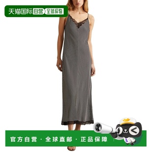 自营Reiss Camilla Stripe Lace Dress - black 美国奥莱直发