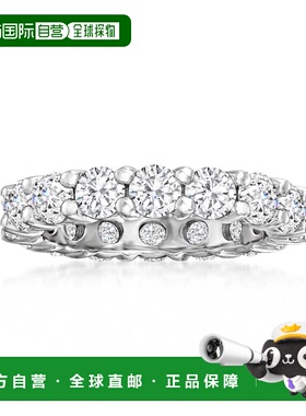 自营Ross-Simons 3.60- CZ Eternity Band in Sterling Silver -