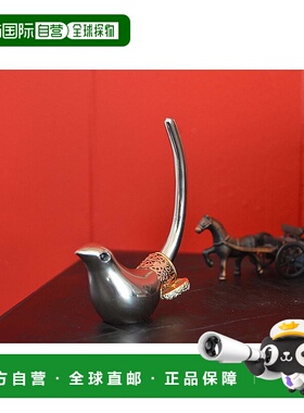 自营 Vibhsa Gifts 鸟戒指架首饰（银色）- 银色 美国奥莱直发