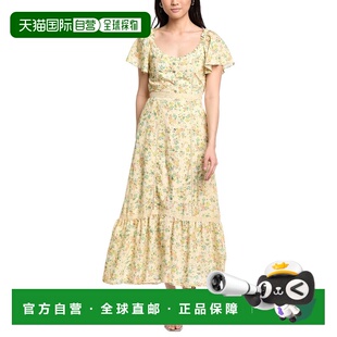 Angel Earth Wander 美国奥莱直 Dress yellow Maxi 自营Lost