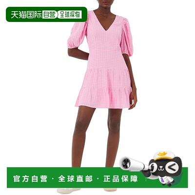 自营french connection女式日间短背心裙 - 月光紫红色 美国奥莱