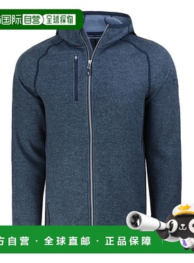 自营 cutter & buckCutter&Buck Mainsail全拉链连帽男式夹克-自