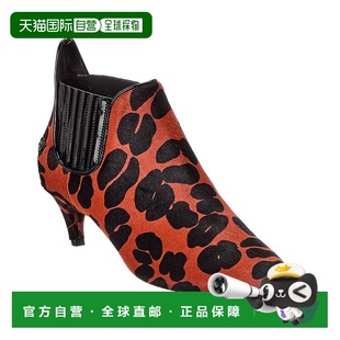Vivier 美国奥莱直发女鞋 Haircalf orange 短靴 Boot 自营Roger