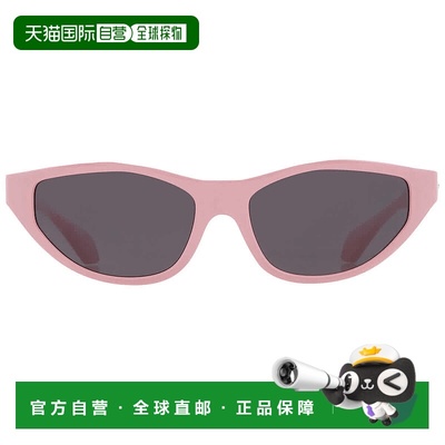 自营Versace Dark Grey Cat Eye Ladies Sunglasses VE4491U 5452