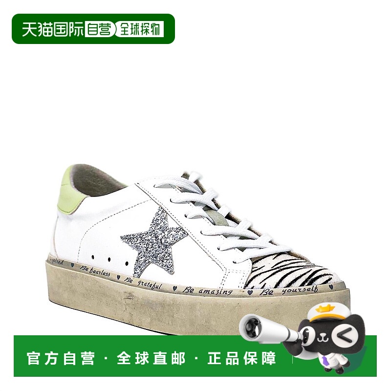 自营shu shop白色女式Reba厚底运动鞋 美国奥莱直发