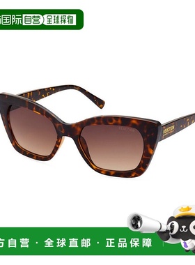 自营 Kenneth Cole Resin女士太阳镜-棕色 美国奥莱直发