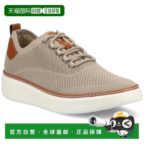 自营vance co.Vance Norris 中宽系带休闲针织运动鞋 - 灰褐色 美