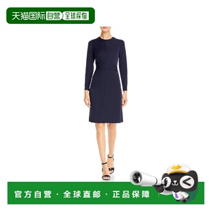 自营elie tahari女士扭纹前厅中长连衣裙 - stargazer 美国奥莱直