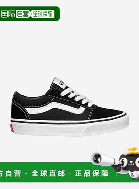 自营Youth Vans Ward VN038J9IJU Sneakers Black White Skateboa