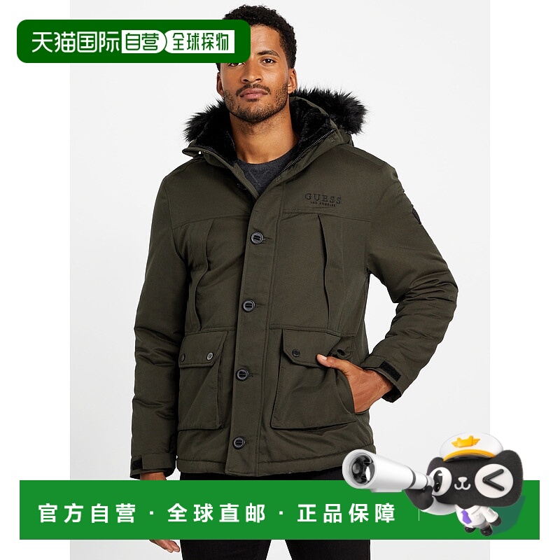 自营guessEco Manuel Parka - mud pie a152 美国奥莱直发
