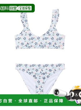 自营Girls Roxy Dreamer Ruffle Bralette Set Kids 's White Hib