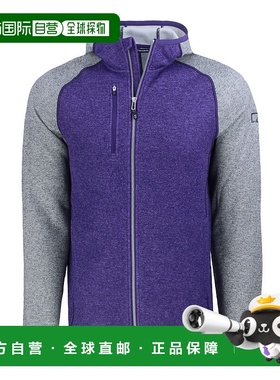 自营 cutter & buckCutter&Buck Mainsail全拉链连帽男式夹克-大/