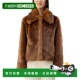 Fur Courage Jacket 自营Unreal brown 美国奥莱直发外套皮草