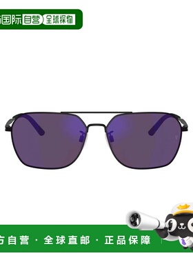 自营oliver peoples0ov1377s Rectangular Steel Frame Sunglasse