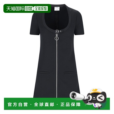 1h可退 香港直邮潮奢 Courreges 女士 短袖半身裙 124CRO370PL000