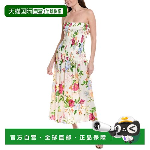 自营YUMI KIM Moana Midi Dress - White 连衣裙美国直发奥莱
