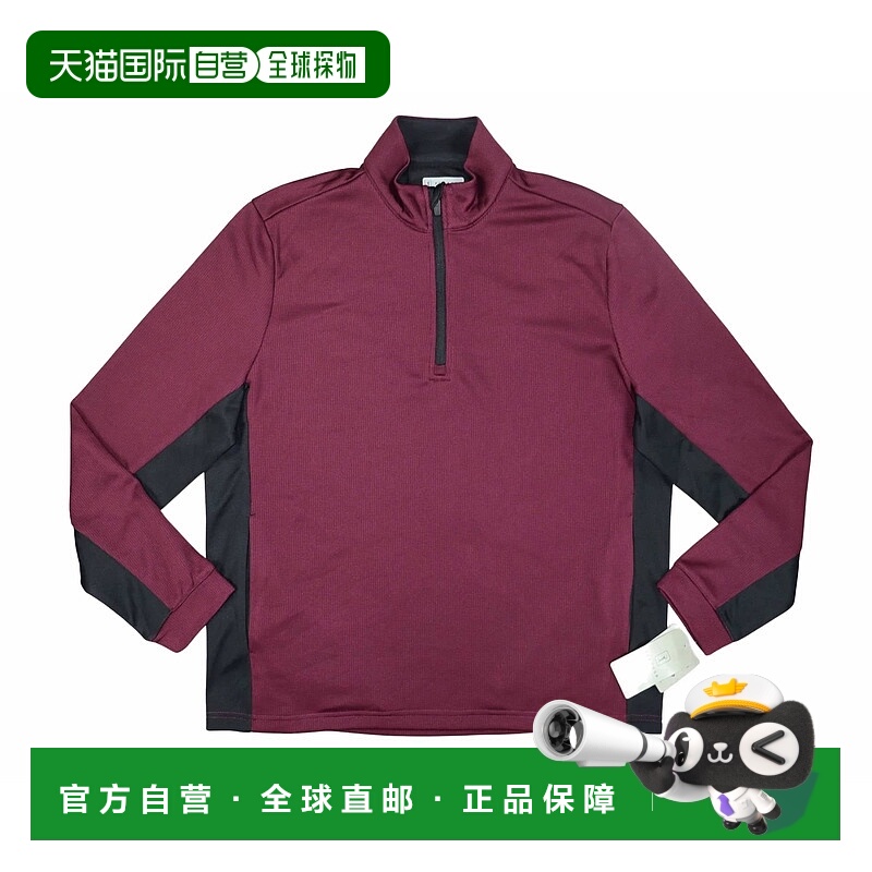 自营pga tourMen's Golf Thermal Stretch 1/4 Zip Pullover Jack