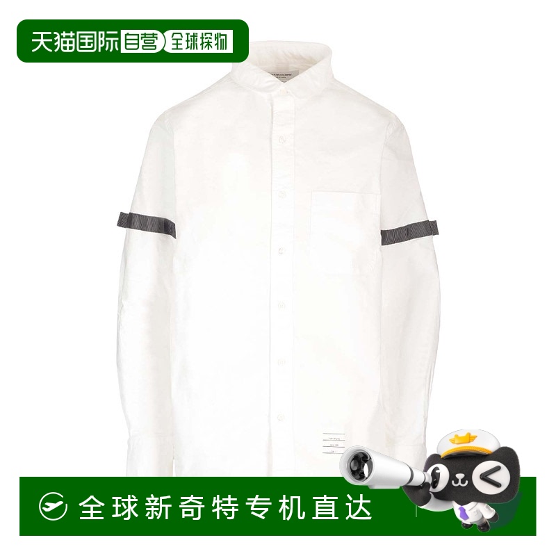 1小时内可退 香港直邮潮奢 Thom Browne 汤姆 布朗 男士 长袖衬衫