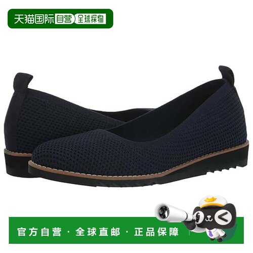 自营Eileen Fisher Etta Flats Women'sM午夜杏仁脚趾穿HTAT1133-