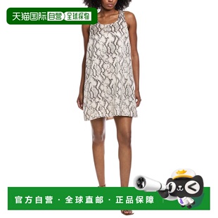 Camuto white Printed Dress 美国奥莱直发吊带 Mini 自营Vince