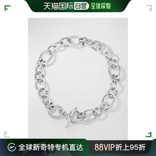 yurman david 通用 美国直邮 项链纯银钻石银项链