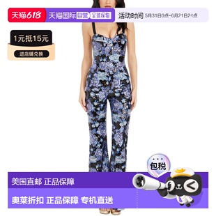 自营Dress The Population Presley Regular Fit Jumpsuit - blue