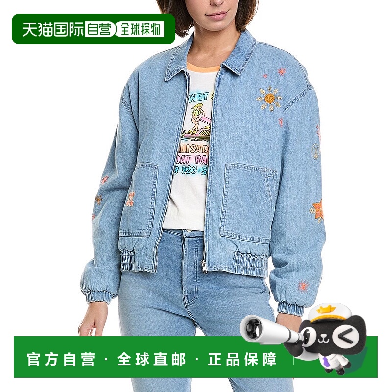 自营MOTHER The Put Me In Coach Jacket - blue 美国奥莱直发