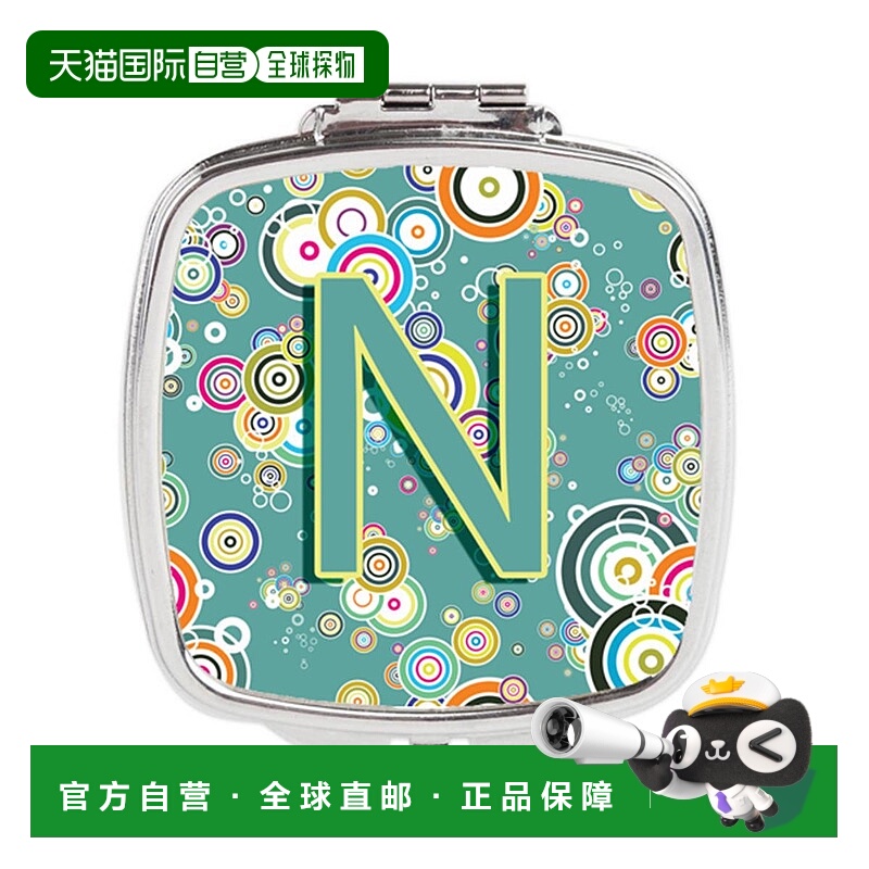 自营 Carolines Treasures CJ2015-NSCM 字母 N 圆圈圆圈青正品