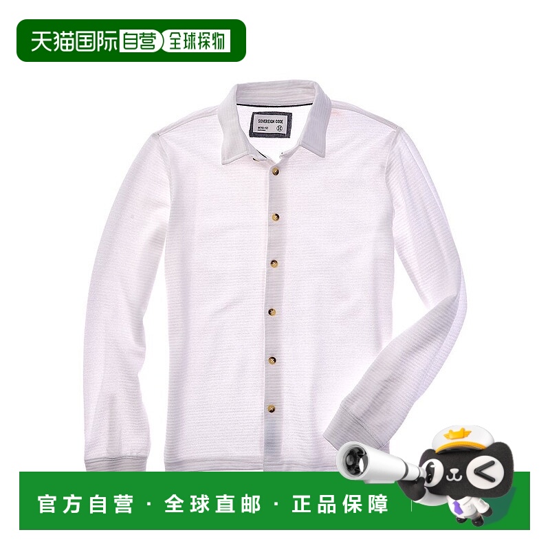 自营Sovereign Code Mick Button Shirt - white 美国奥莱直发