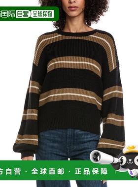 自营Saltwater Luxe Crewneck Sweater - black 美国奥莱直发