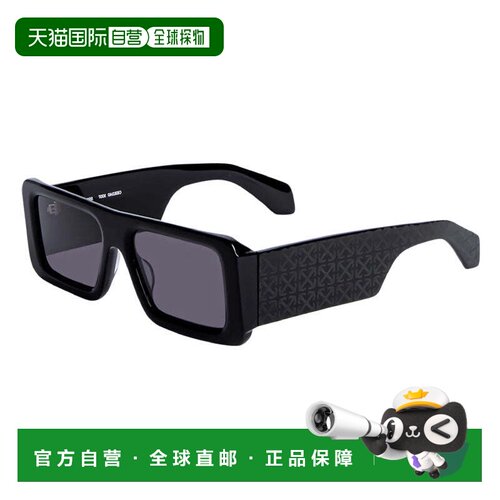 自营Off-White Sunglasses Square Full Rim, Teal Frame And Dar